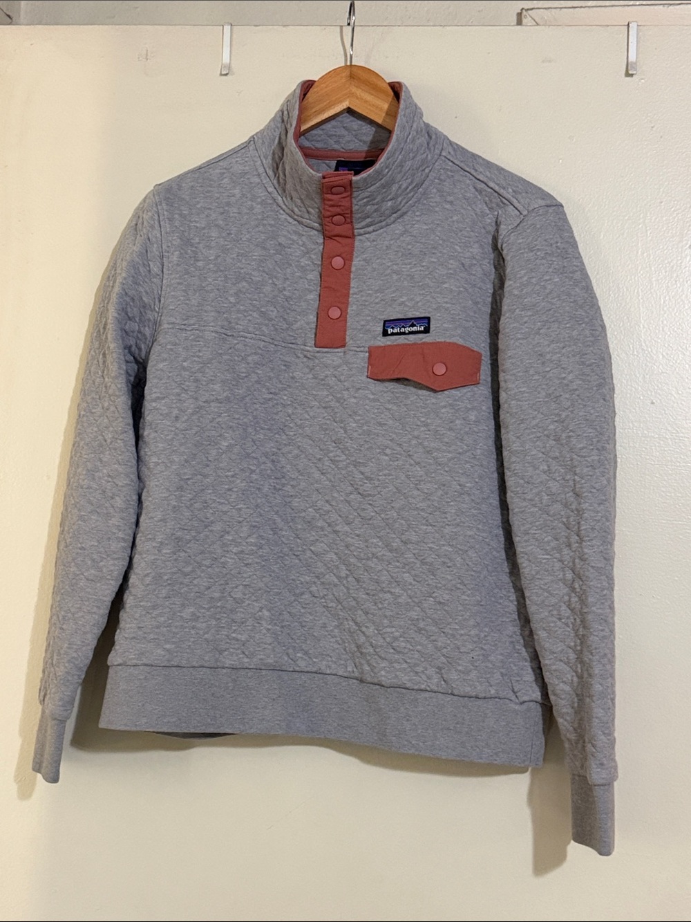 Patagonia quilted sweater